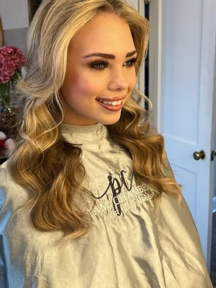 Pageant glam blonde